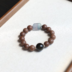 【Retentive】Sandalwood and Salvia Bracelet for Memory Enhancement 12mm