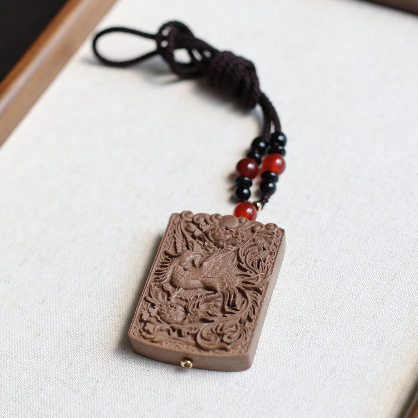 HERBAL SCENT Black Ginseng & Lychee Phoenix Pendant - Heritage Wellness Decor — photo 7