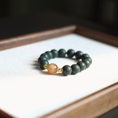 【Soundly】Herbal Scent Polygonum Multiflorum & Lavender Sleep-Improving Bracelet 12mm