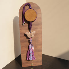 【Lavish】Herbal Scent Purple Butterfly Aromatic Pendant - Jasmine Infused for Calm & Relaxation