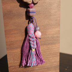 【Lavish】Herbal Scent Purple Butterfly Aromatic Pendant - Jasmine Infused for Calm & Relaxation