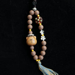 【Gentle】Herbal Scent Bear Phone Charm - Jasmine Infused for Calm & Relaxation