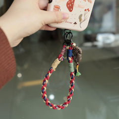 【Prosperous】Herbal Scent "Fortune Pixiu" Phone Charm | Agarwood & Magnolia