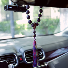 【Vesper】HERBAL SCENT Handcrafted Botanical Car Charm - Pet-Friendly & Mindful Drive