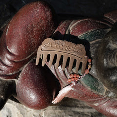 【Lustrous】HERBAL SCENT Handcrafted Botanical Hair Comb - Hair Wellness & Calming Renewal
