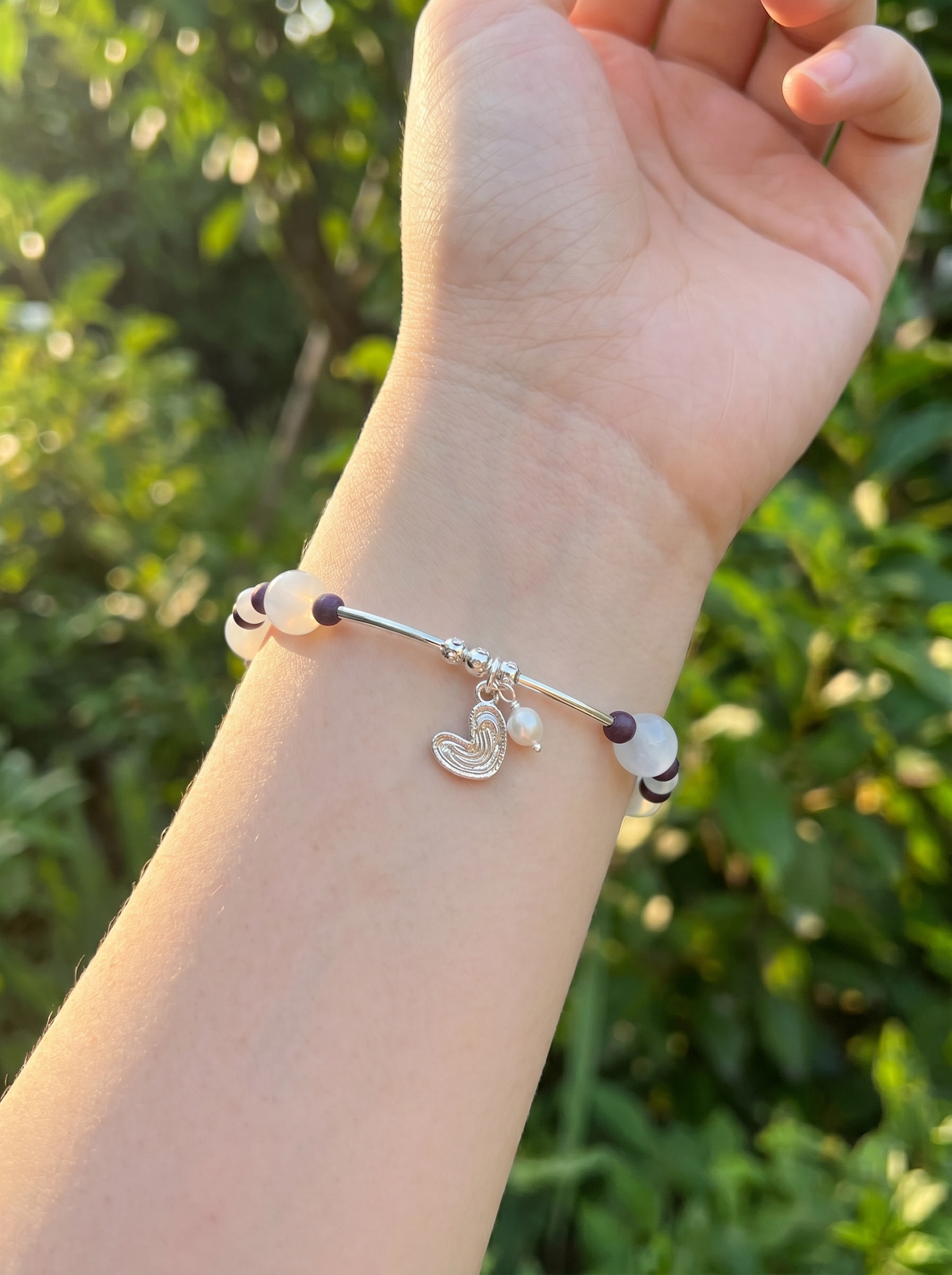 【Violet】HERBAL SCENT Handcrafted Botanical Bracelet - 100% Pet-Safe & Qi-Harmonizing Vitality
