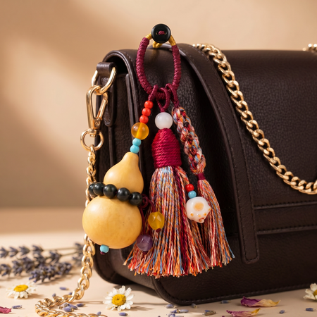 【Somnium】Herbal Scent Dream-Spirit Auspicious Gourd Bag Pendant