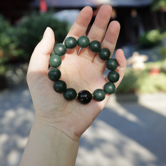 【Breathing】 HERBAL SCENT Chamomile & Forsythia Botanical Bracelet - Pet-Friendly & Cooling, a zero-spill and pet-safe wearable aromatherapy bracelet