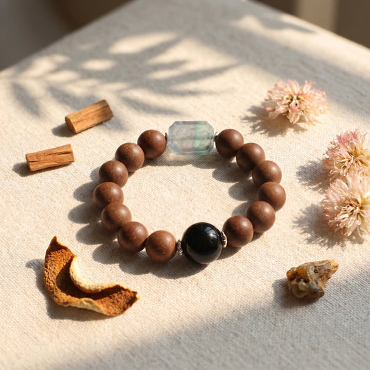 Scattered Attention at Your Desk? How Botanical Sandalwood & Gardenia Bracelets Restore Grounded Focus