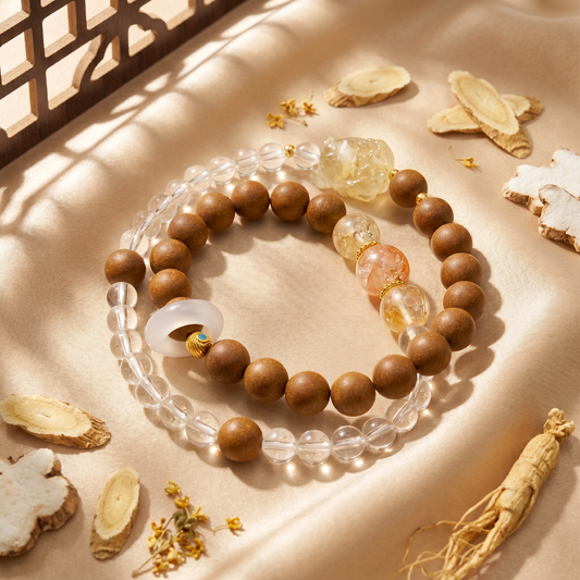 Exhausted by Daily Mental Chatter? How Botanical Osmanthus & Lavender Bracelets Quiet Your Mind