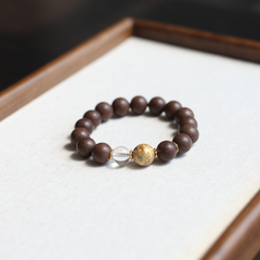 【Vibrant】Herbal Scent Black Ginseng & Lychee Fatigue-Relieving  Bracelet 12mm