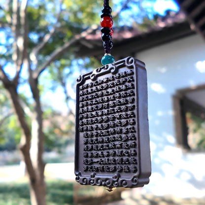 【Heart Sutra】 HERBAL SCENT Handcrafted Botanical Incense Tag - Pet-Friendly & Mindfulness Decor