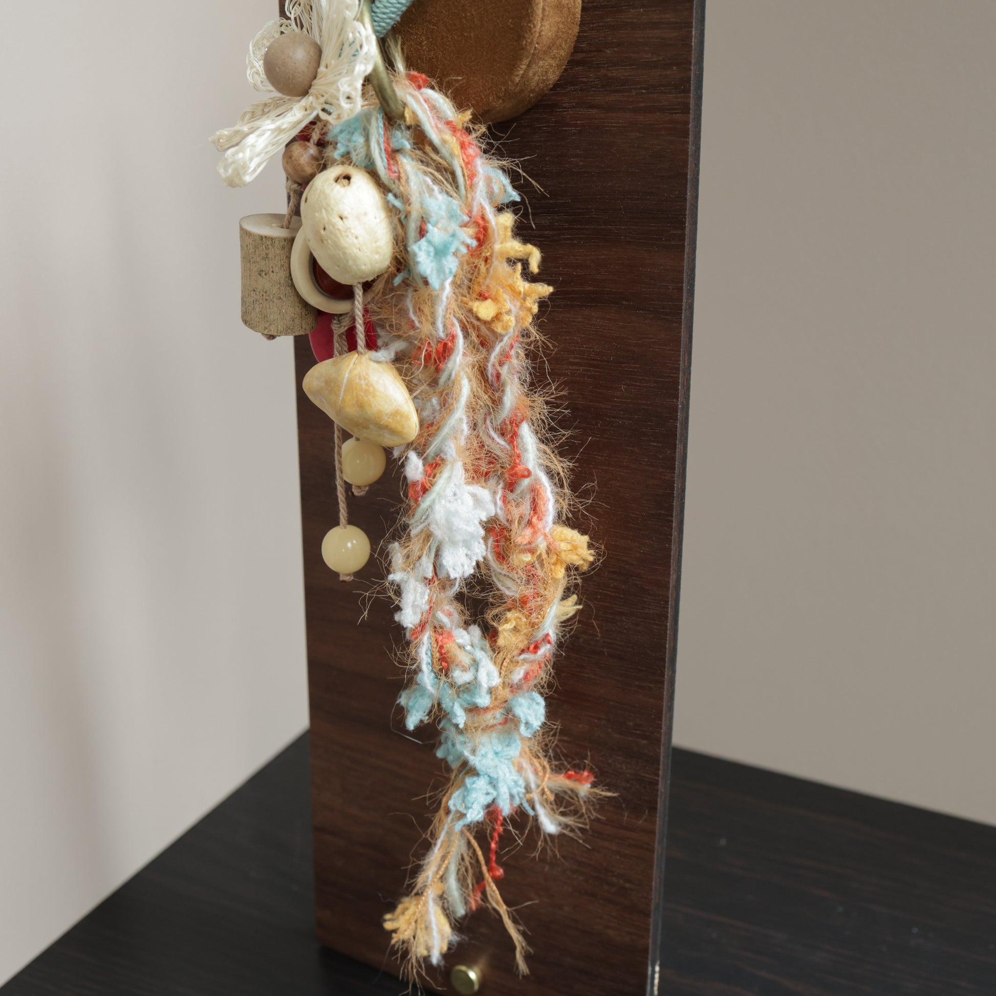 Herbal Scent Natural Shell & Wood Bag Charm - Figwort Infused for Irritation Relief — photo 4