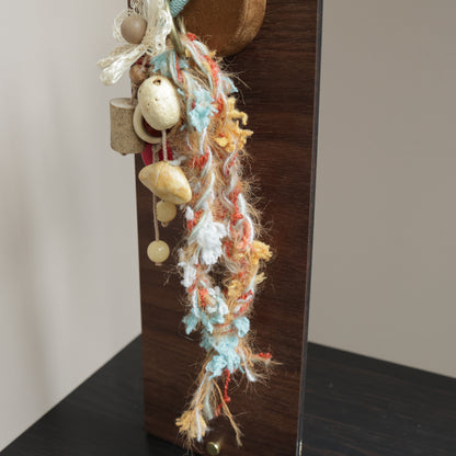 Herbal Scent Natural Shell & Wood Bag Charm - Figwort Infused for Irritation Relief — photo 4