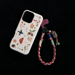 【Prosperous】Herbal Scent "Fortune Pixiu" Phone Charm | Agarwood & Magnolia