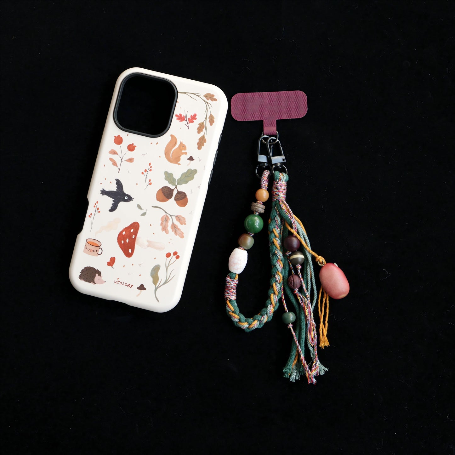 Herbal Scent "Tibetan Green" Phone Charm | Rose & Lakawood — photo 2