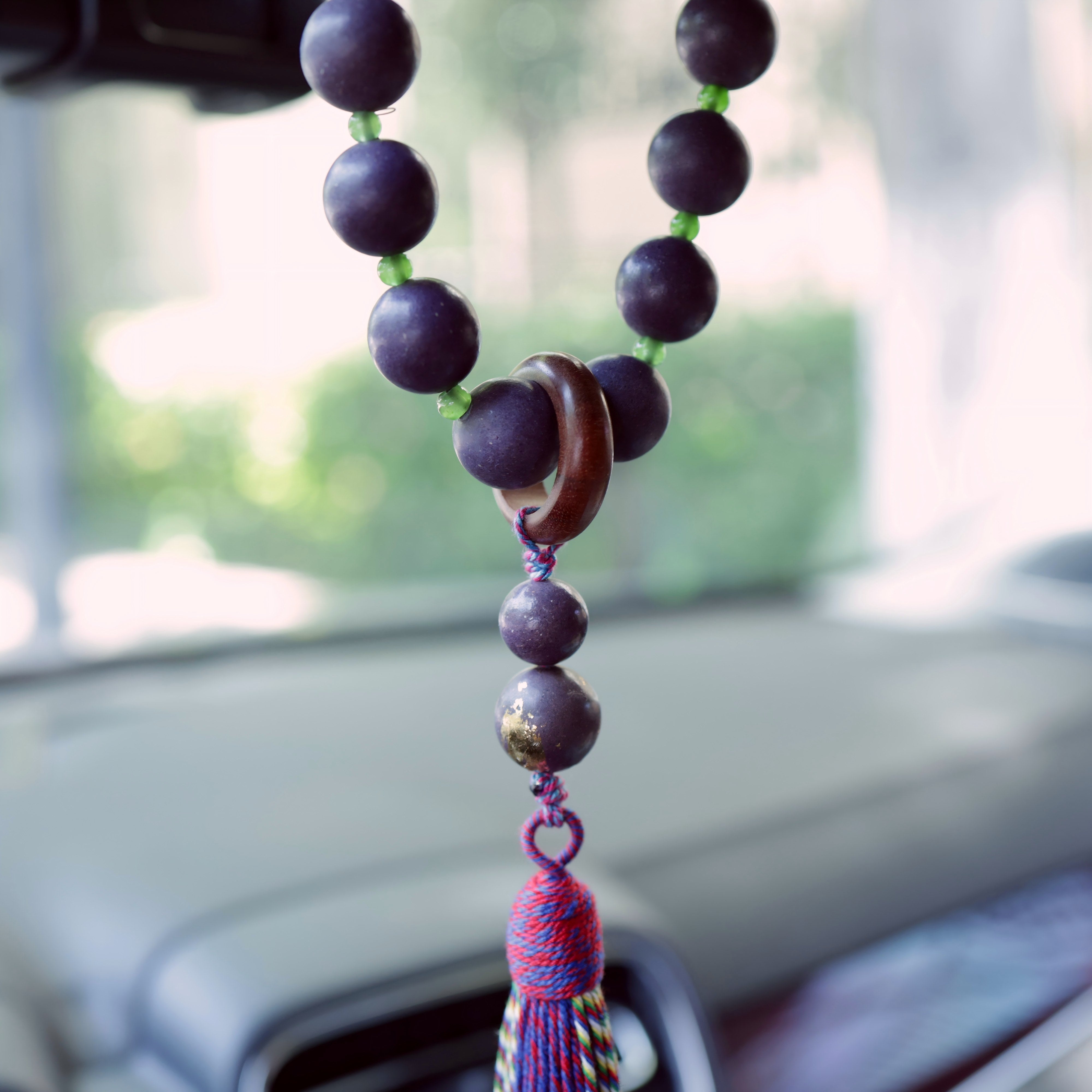 【Vesper】HERBAL SCENT Handcrafted Botanical Car Charm - Pet-Friendly & Mindful Drive