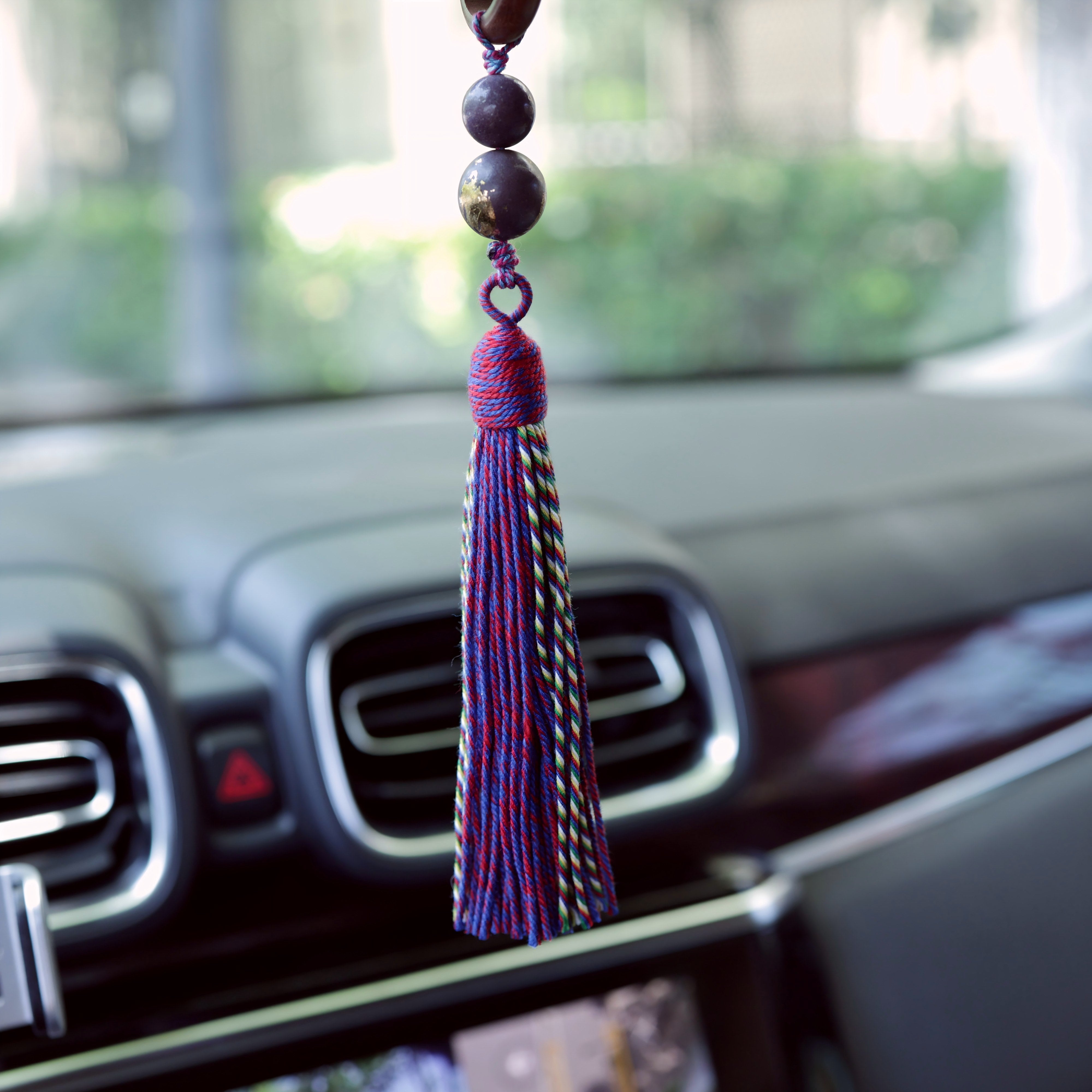 【Vesper】HERBAL SCENT Handcrafted Botanical Car Charm - Pet-Friendly & Mindful Drive