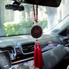 【Ardent】HERBAL SCENT Handcrafted Botanical Car Charm - Pet-Friendly & Yang-Warming Drive