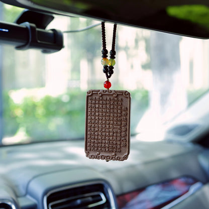 【Heart Sutra】 HERBAL SCENT Handcrafted Botanical Incense Tag - Pet-Friendly & Mindfulness Decor