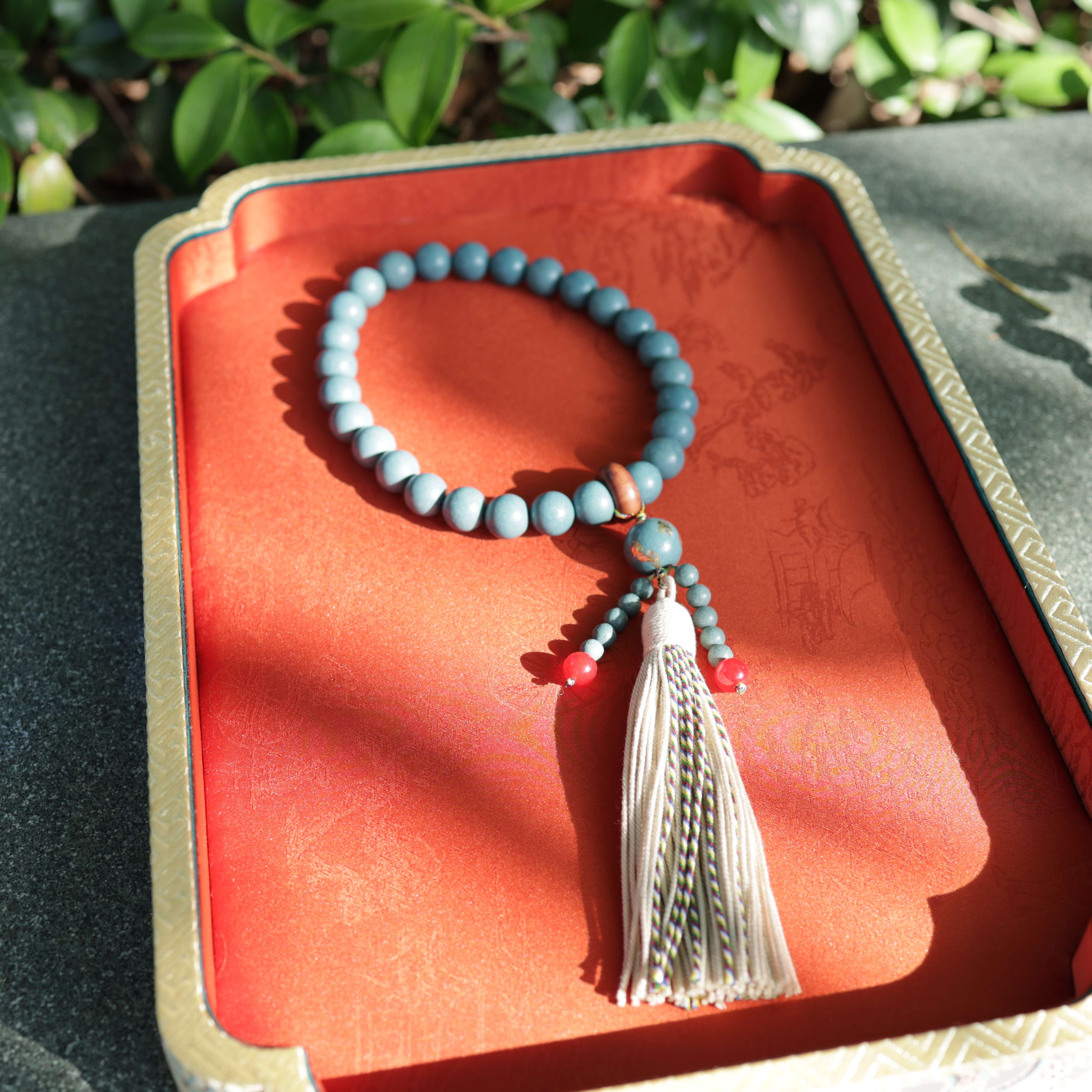 【Halcyon】HERBAL SCENT Handcrafted Botanical Car Charm - Pet-Friendly & Lotus-Scented Mind Clarity