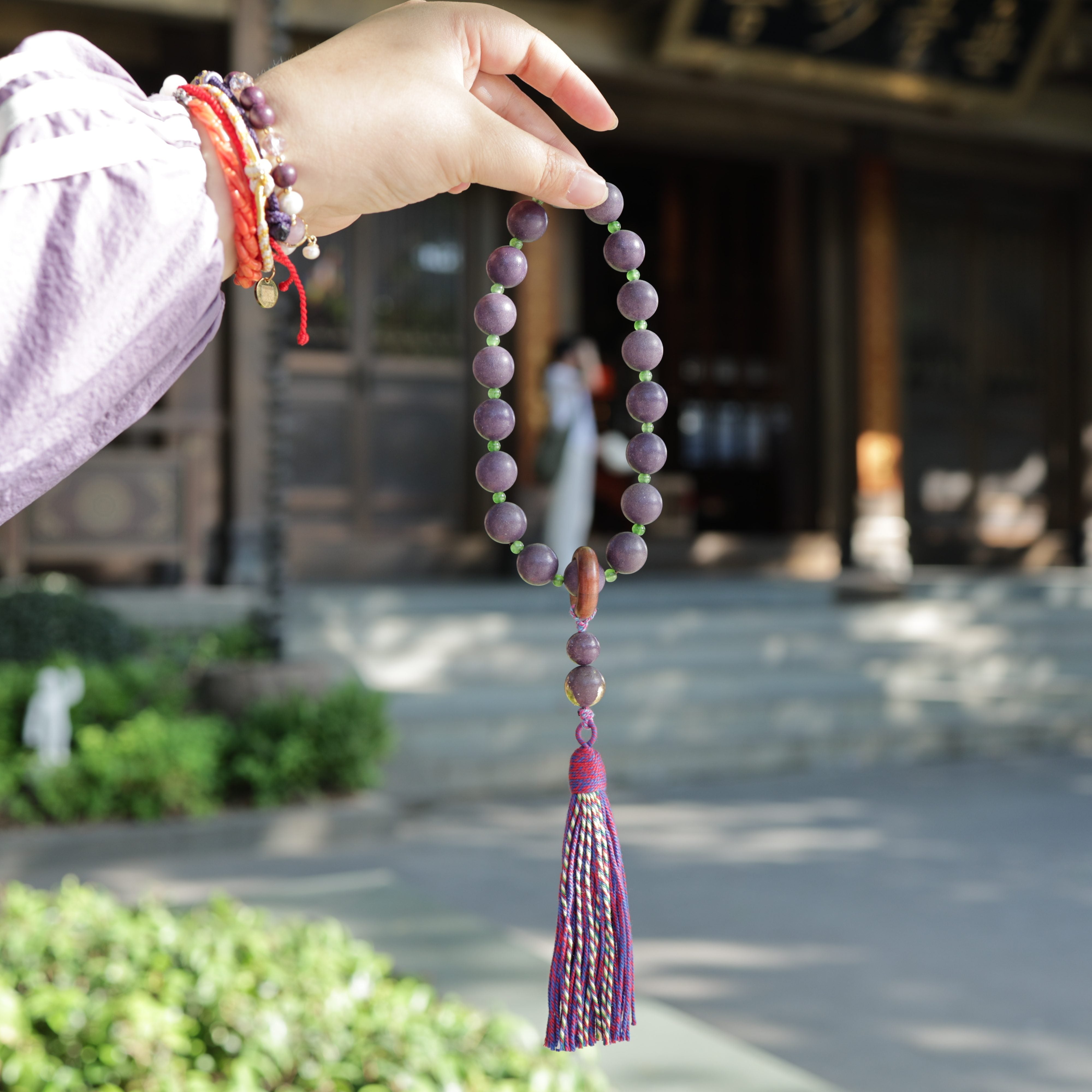 【Vesper】HERBAL SCENT Handcrafted Botanical Car Charm - Pet-Friendly & Mindful Drive
