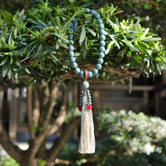 【Halcyon】HERBAL SCENT Handcrafted Botanical Car Charm - Pet-Friendly & Lotus-Scented Mind Clarity