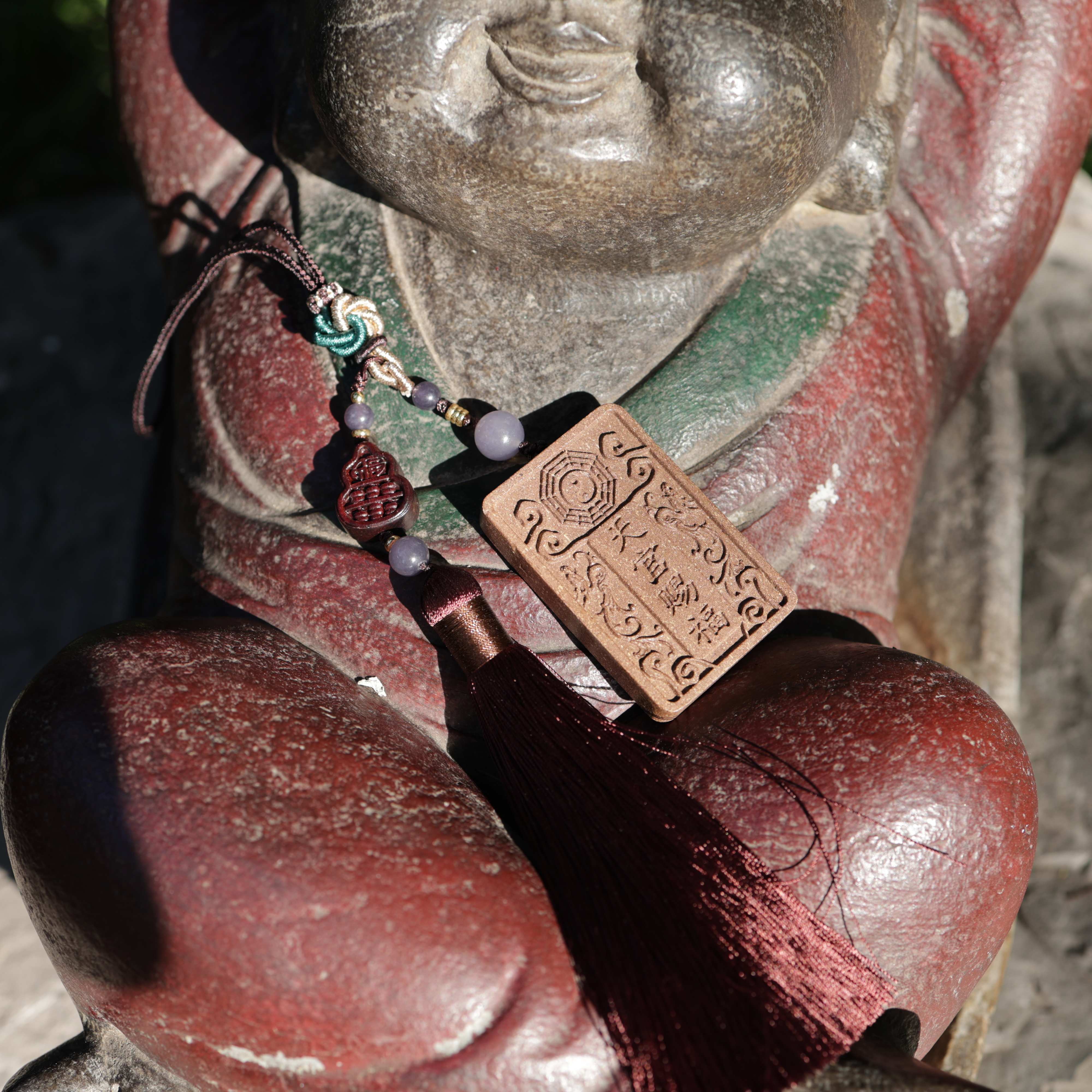 【Celestial】 HERBAL SCENT Handcrafted Botanical Car Charm - Pet-Friendly & Qi-Reviving Drive