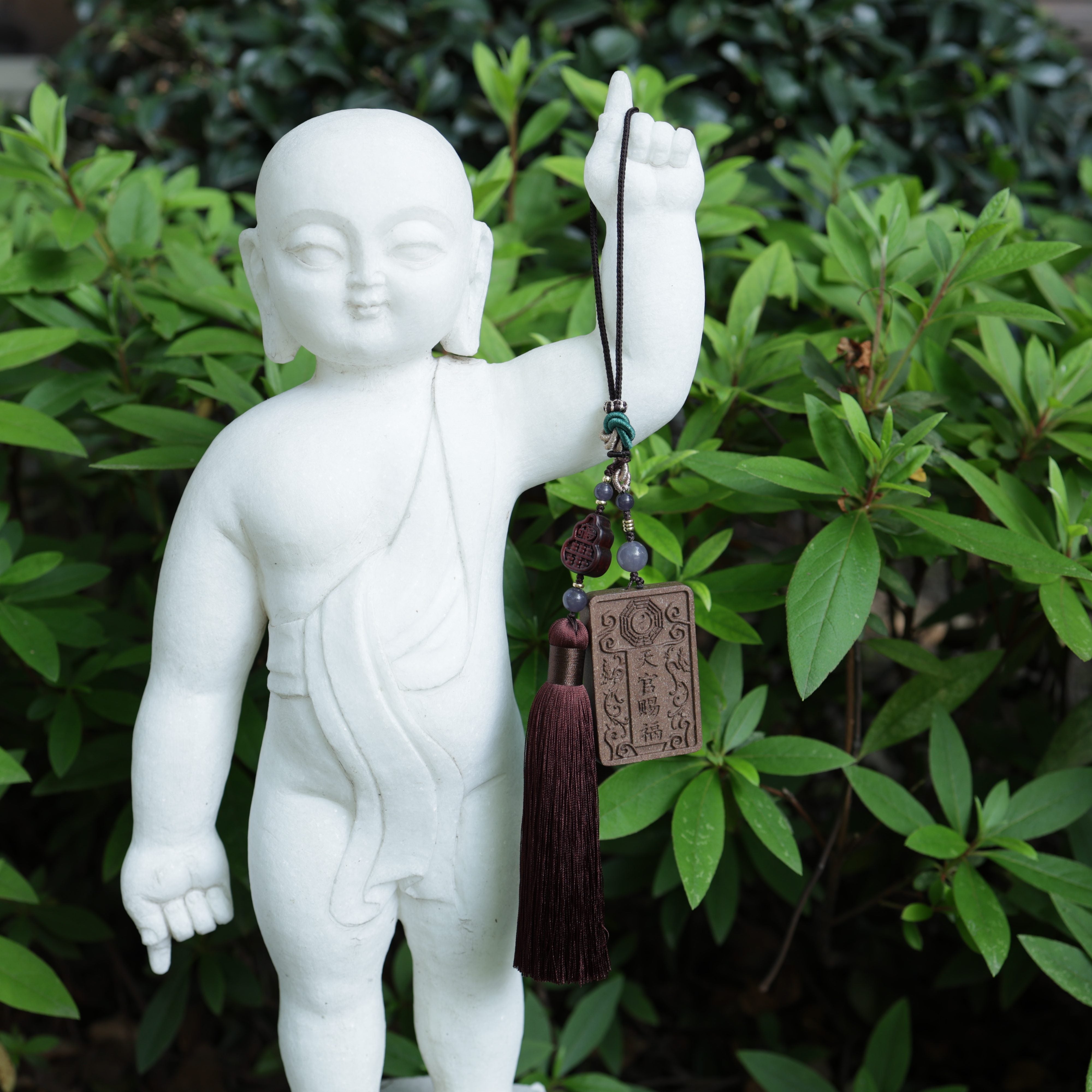 【Celestial】 HERBAL SCENT Handcrafted Botanical Car Charm - Pet-Friendly & Qi-Reviving Drive
