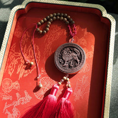 【Ardent】HERBAL SCENT Handcrafted Botanical Car Charm - Pet-Friendly & Yang-Warming Drive