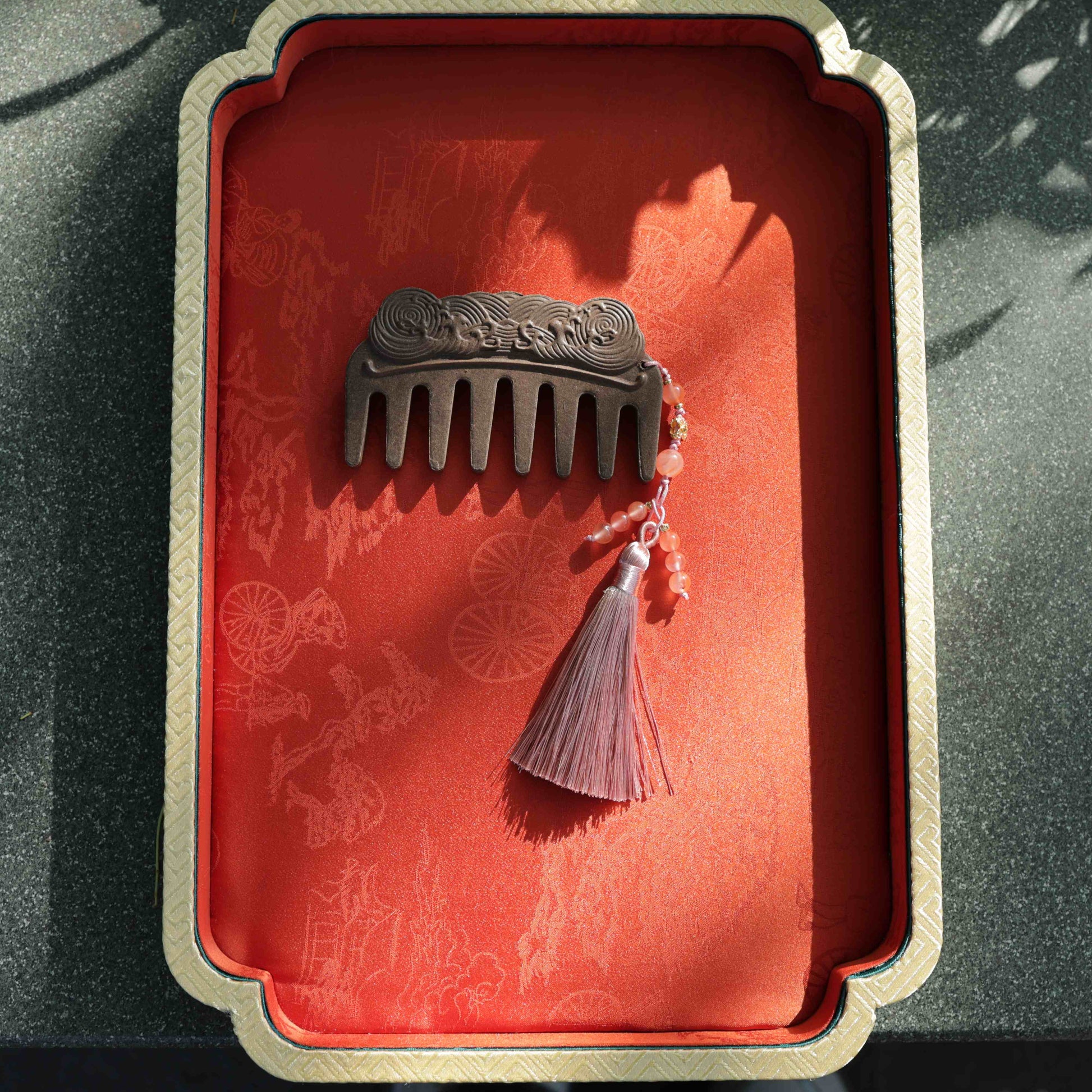 HERBAL SCENT Handcrafted Botanical Hair Comb - Hair Wellness & Calming Renewal — photo 3