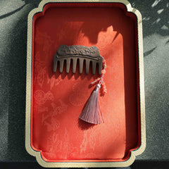 【Lustrous】HERBAL SCENT Handcrafted Botanical Hair Comb - Hair Wellness & Calming Renewal