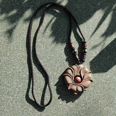 【Limpid】HERBAL SCENT Handcrafted Botanical Pendant - Pet-Friendly & Inner Calm