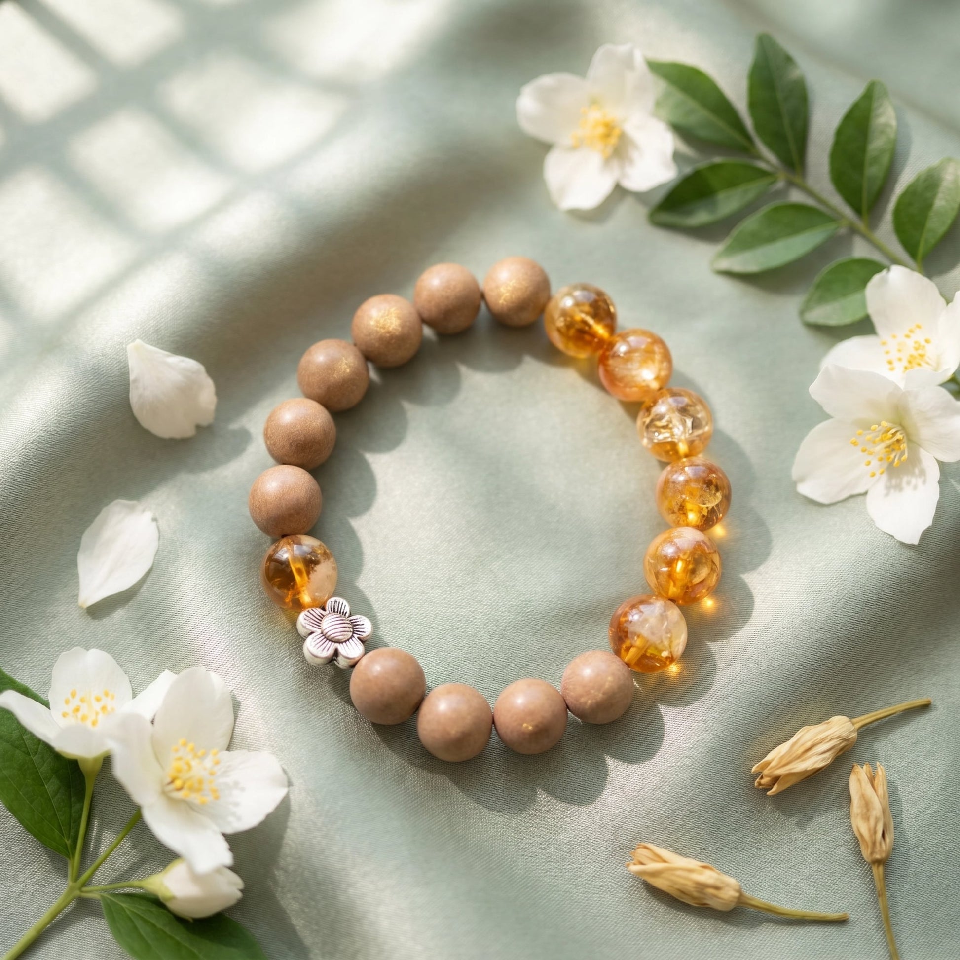 HERBAL SCENT Handcrafted Botanical Bracelet - Mind-Calming & Emotional Balance — photo 4
