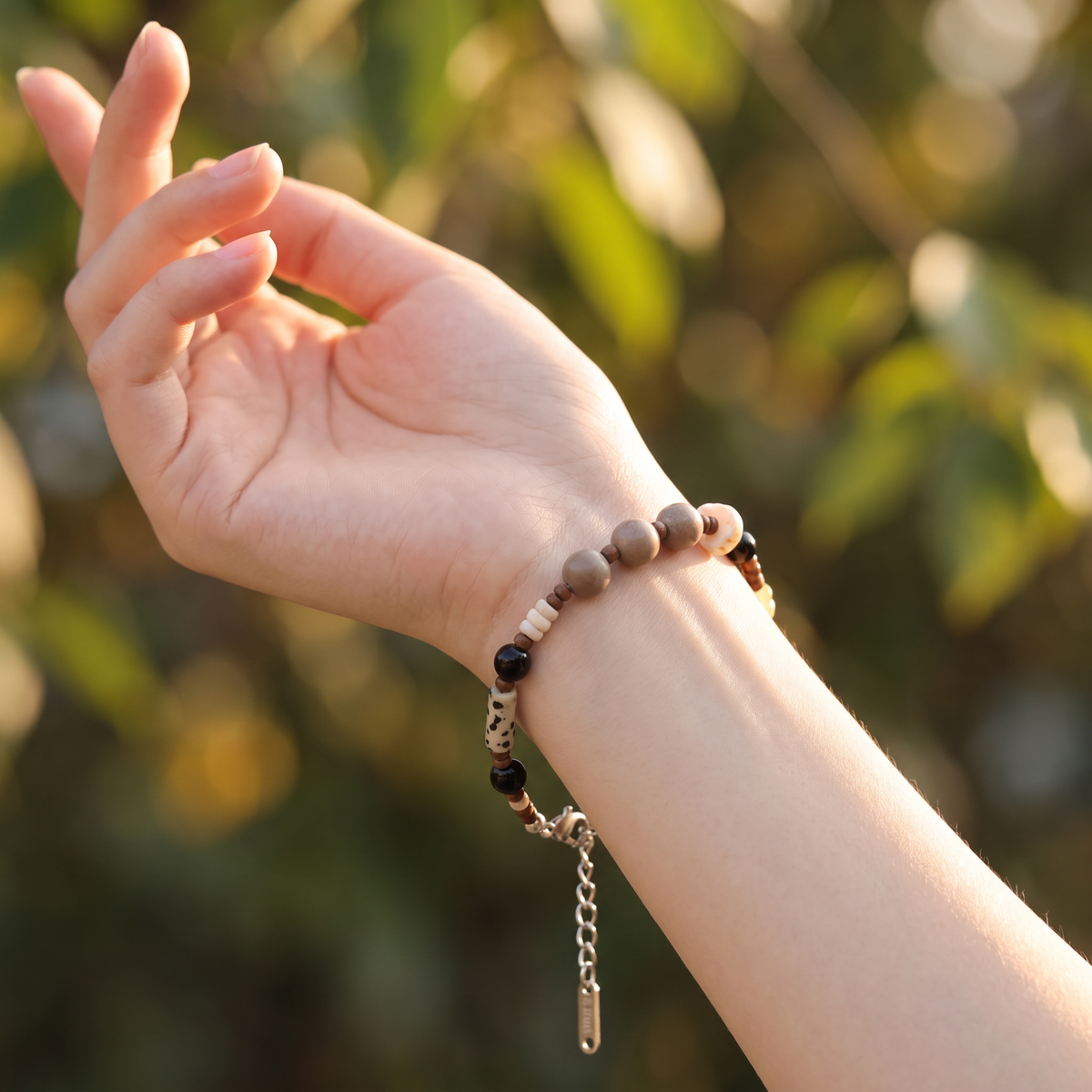 【Lucid】Herbal Scent Calming Ceramic Bracelet | August Complimentary Gift