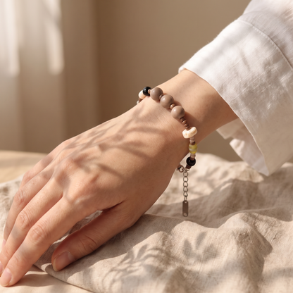 【Lucid】Herbal Scent Calming Ceramic Bracelet | August Complimentary Gift
