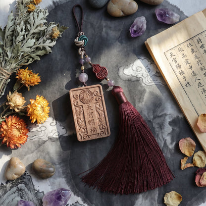 HERBAL SCENT Handcrafted Botanical Car Charm - Pet-Friendly & Qi-Reviving Drive — photo 7