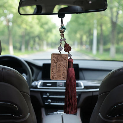 HERBAL SCENT Handcrafted Botanical Car Charm - Pet-Friendly & Qi-Reviving Drive — photo 9