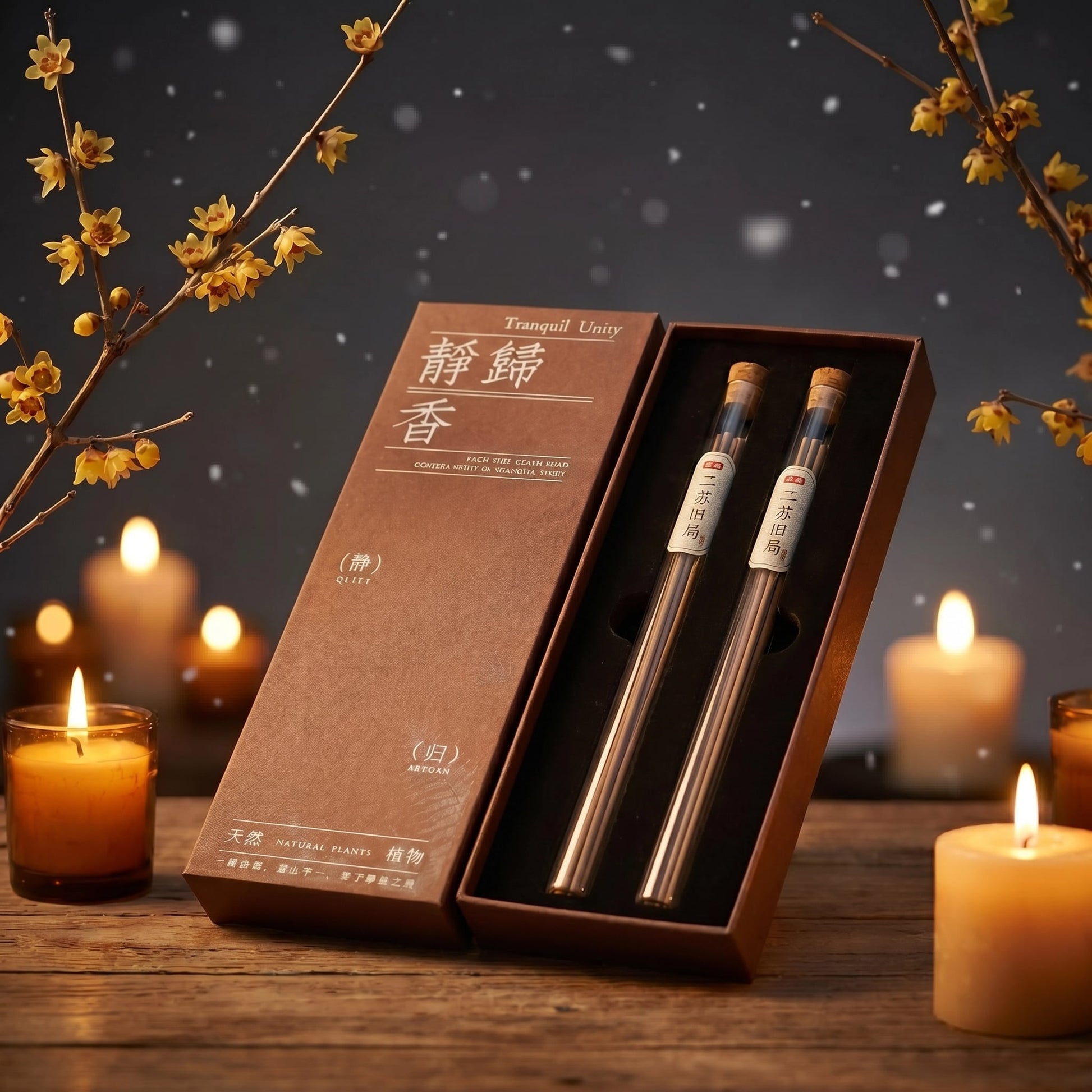 Er Su Old Bureau 二苏旧局 — Studio Collection incense gift box with agarwood, sandalwood, amber, jasmine and frankincense