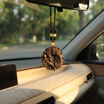 HERBAL SCENT "Dragon" Handcrafted Botanical Incense Pendant - Pet-Friendly & Auspicious Decor — photo 5