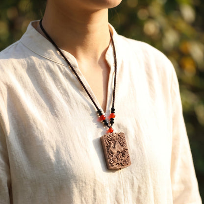 HERBAL SCENT Black Ginseng & Lychee Phoenix Pendant - Heritage Wellness Decor — photo 6