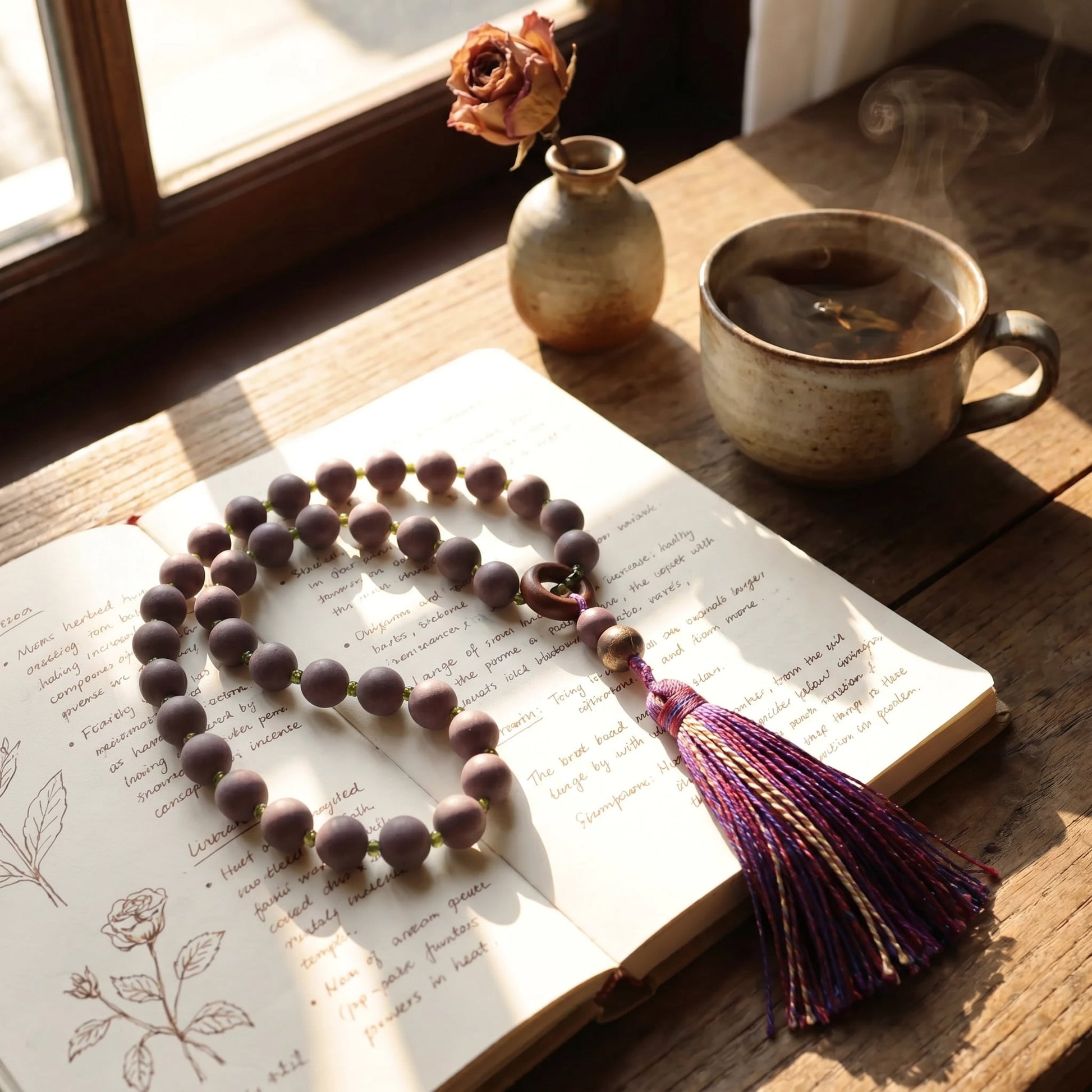 HERBAL SCENT Handcrafted Botanical Handheld Mala - Pet-Friendly & Mindful Moments — photo 3