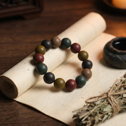 HERBAL SCENT Five Elements "Tianzi" Incense Bracelet - 14mm Pet-Friendly Balance — photo 6