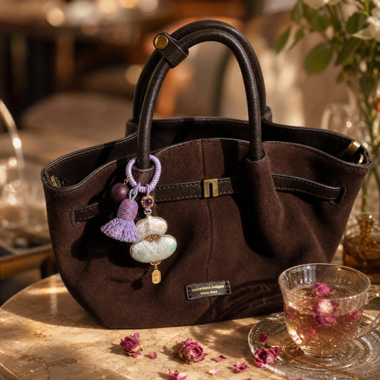 HERBAL SCENT Rose-Scented Fortune-Attracting Purple Gourd Bag Charm — photo 2